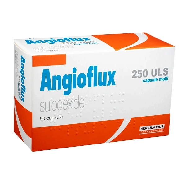 Angioflux 250ULS caps. N25x2