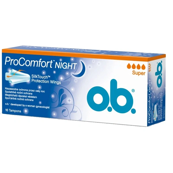 Tamp.OB Pro Comfort Night super N16