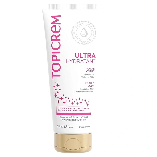 Topicrem UM Lapte de corp ultra hidratant Pearly 200ml (0772301)