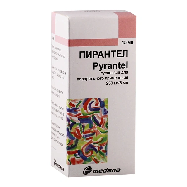 Pyrantel 250mg/5ml 15ml susp. orala N1 Pyrantel 250mg/5ml 15ml susp. orala N1