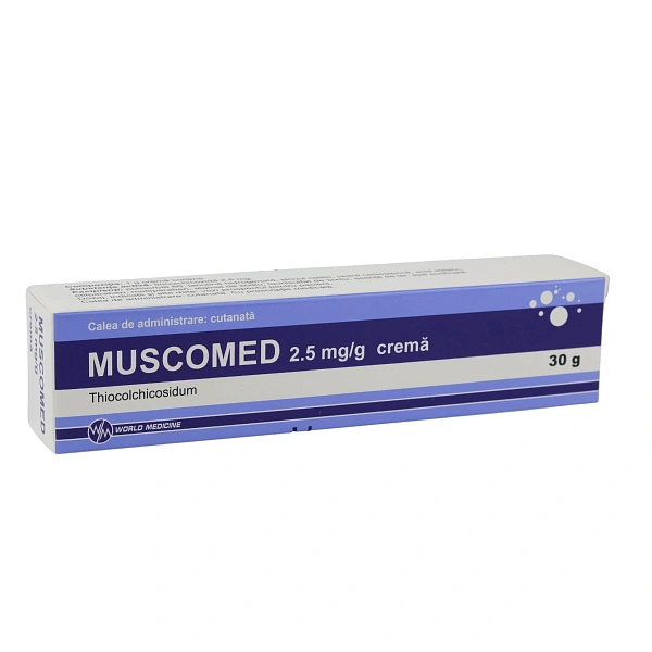Muscomed crema 2,5mg 30g
