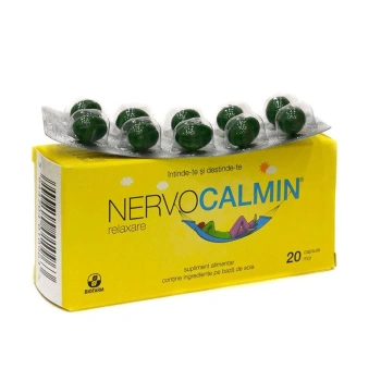 Nervocalmin somn usor 80mg+3mg caps. N20