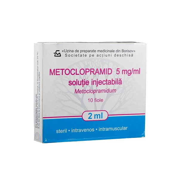 Metoclopramid 0.5%mg/2ml sol.inj. N10 (Borisov)