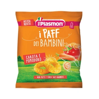 Plasmon Pufulete rosii si morcov 15g