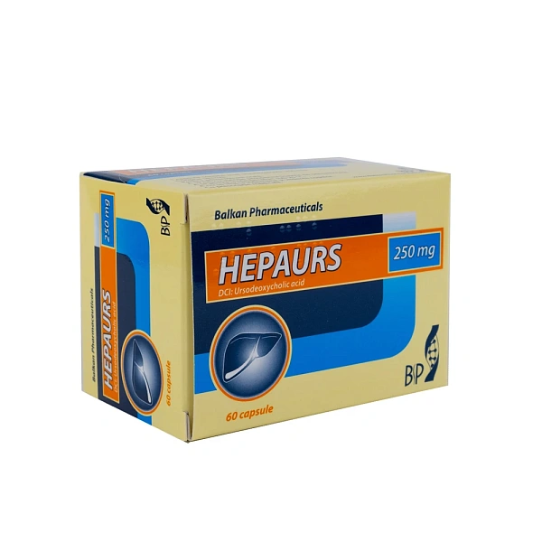 Hepaurs 250mg caps. N10x6  