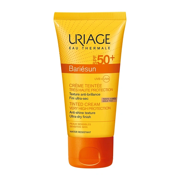 Uriage Bariesun SPF 50+ Cremă cu fond de ten, închis, 50ml