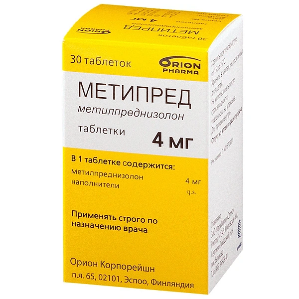 Methypred 4mg comp. N30