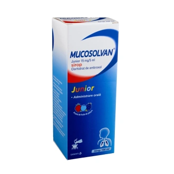 Mucosolvan Junior 15mg/5ml 100ml sirop  Mucosolvan Junior 15mg/5ml 100ml sirop
