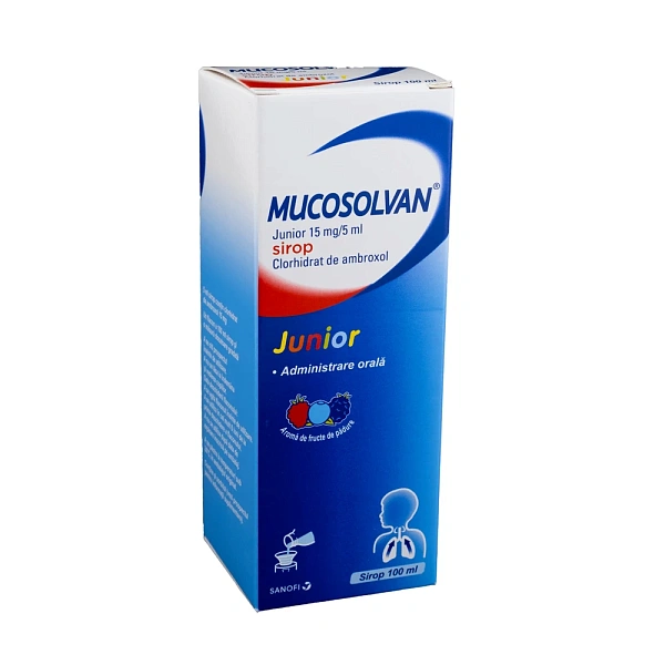 Mucosolvan Junior 15mg/5ml 100ml sirop 
