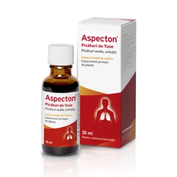 Aspecton Picaturi de Tuse 4,23 g/10ml pic.orale, sol.30 ml