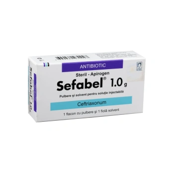 Sefabel 1.0g pulb.+solv./sol. inj. N1+3,5ml N1