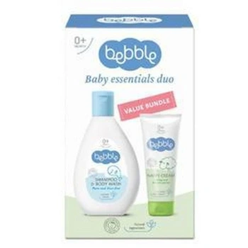 Bebble Set Baby Essentials Duo (șampon 200ml + cremă sub scutec 75ml)
