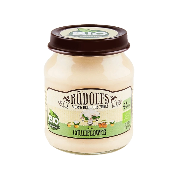 Rudolfs Organic Piure Conopidă 120g (4+) Rudolfs Organic Piure Conopidă 120g (4+)