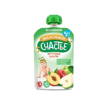 Malenikoe Sciastie Piure salată din fructe 90g
