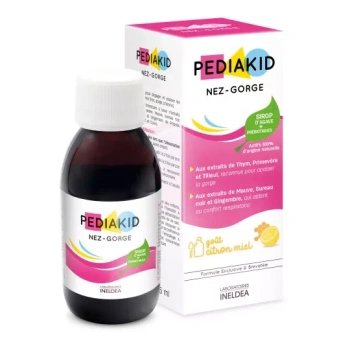 INELDEA Pediakid Nose-Throat sirop pentru nas-gât 125ml