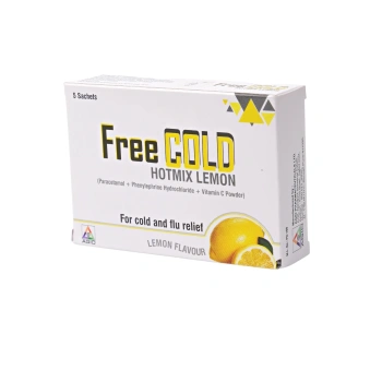 Freecold Hotmix Lemon  750mg/10mg/60mg pulb./sol.orala 5g N5