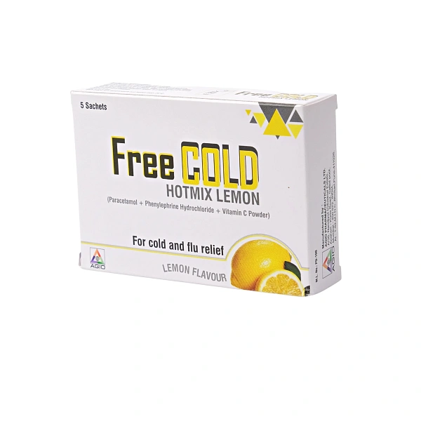 Freecold Hotmix Lemon  750mg/10mg/60mg pulb./sol.orala 5g N5