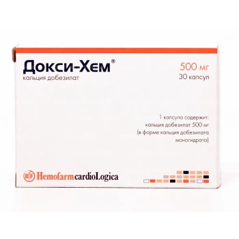 Doxi Hem 500mg caps. N30