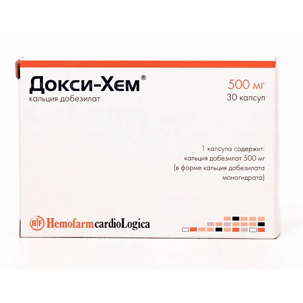 Doxi Hem 500mg caps. N30