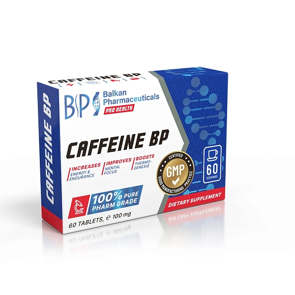 Caffeine-BP 100mg comp. N60 Caffeine-BP 100mg comp. N60