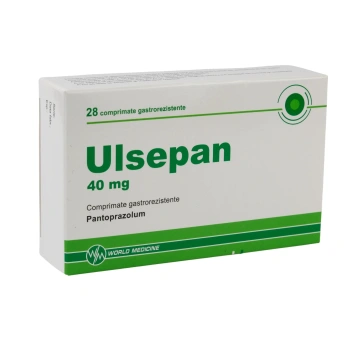 Ulsepan 40mg comp. gastrorez. N7x4