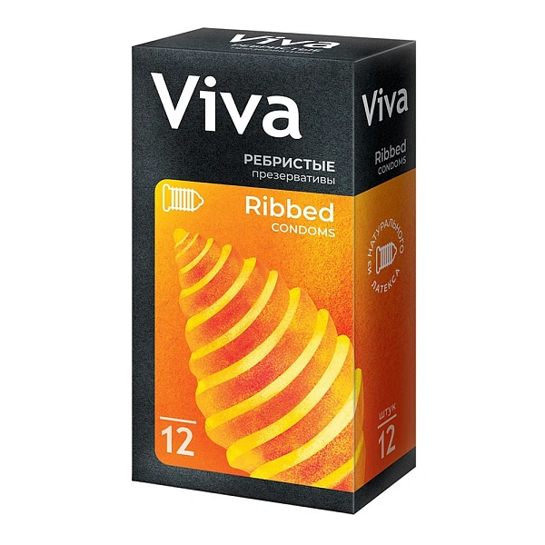Prezervative Viva N12 Ribbed (relief valuros) Prezervative Viva N12 Ribbed (relief valuros)