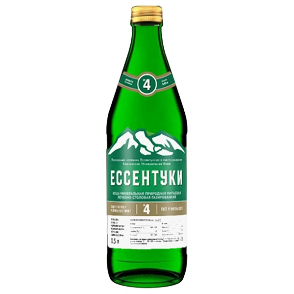 Apă minerală Esentuki N4 0.45L Apă minerală Esentuki N4 0.45L