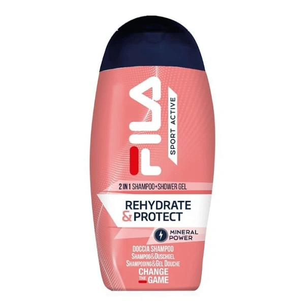 FILA Sport Active Woman Șampon si Gel de duș Rehidratare si Protectie 250ml