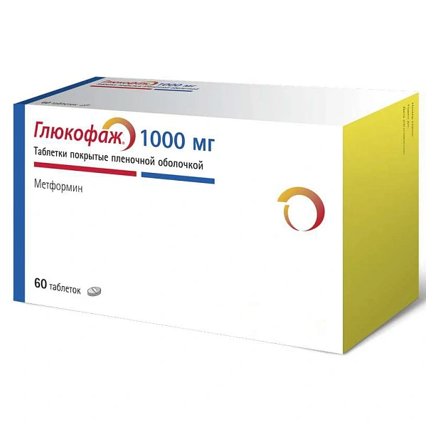 Glucophage 1000mg comp. film. N15x4