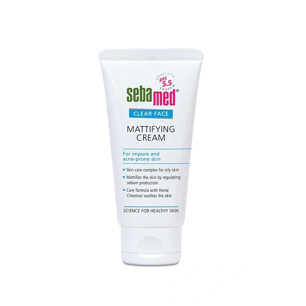 Sebamed Clear Face Cremă matifiantă pentru ten gras Sebamed Clear Face Cremă matifiantă pentru ten gras