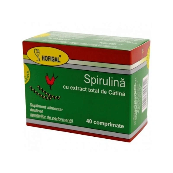 Hofigal Spirulina cu catina N40