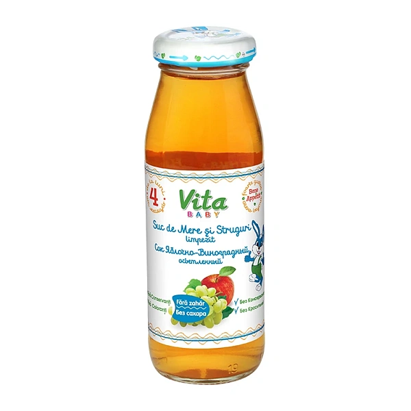 Vita 2819 Suc Mere, struguri 175ml Vita 2819 Suc Mere, struguri 175ml