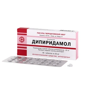 Dipiridamol 25mg comp. N20x2
