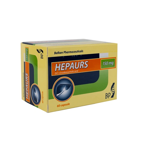 Hepaurs 150mg caps. N10x6  