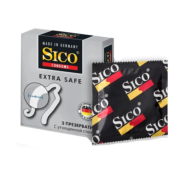 Prezervative Sico N3 Extra Safe Prezervative Sico N3 Extra Safe