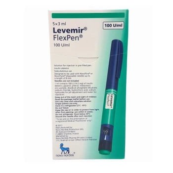 Levemir FlexPen sol.inj.stilou inject. 100UI/ml 3ml N5