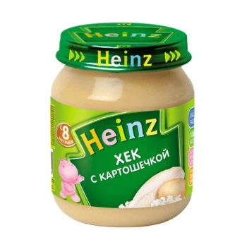 Heinz Pireu Merluciu cu cartofi 120g