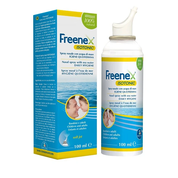 FREENEX Spray Izotonic nazal cu apa de mare 100ml