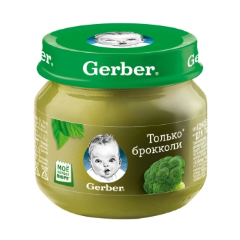 Gerber Pireu din brocoli 80g