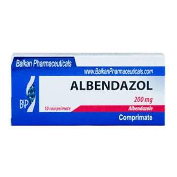 Albendazol 200mg comp. N10