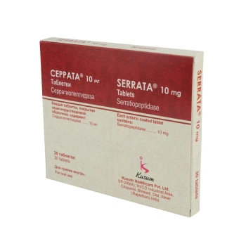 Serrata 10mg comp. gastr. N30