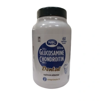 NBL Glucosamin Ultra+Chondroitin600mg+MSM+Turmeric Dental comp.film. N60