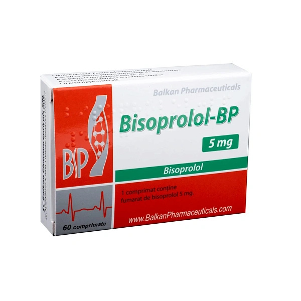 Bisoprolol 5mg comp. N20x3 Bisoprolol 5mg comp. N20x3