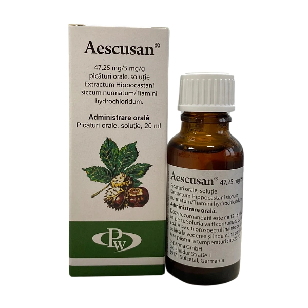 Aescusan 20ml pic. orale N1