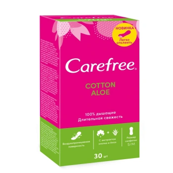 Carefree Absorb.Aloe N30