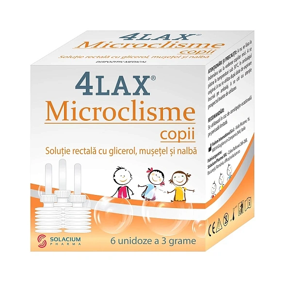 4LAX microclisme copii unidoze N6 4LAX microclisme copii unidoze N6