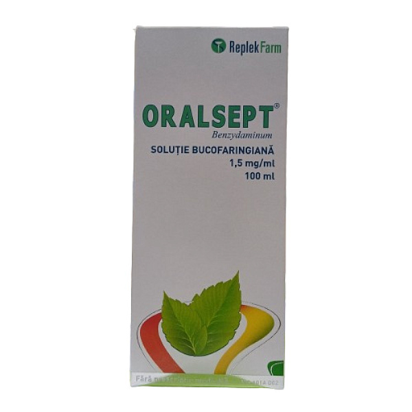 Oralsept 1,5mg/ml sol.bucofaring. 100ml