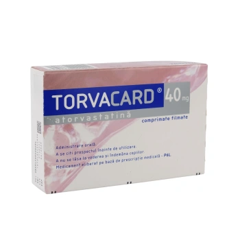 Torvacard 40mg comp. film. N10x3