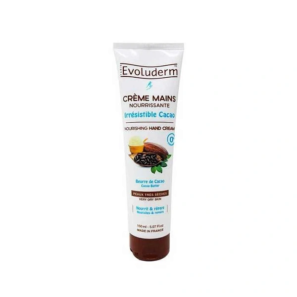 Evoluderm Cremă pentru mîini, nutritivă cu cacao, 150ml