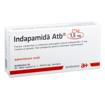 Indapamida 1,5 mg comp.elib.prel. N10x3
